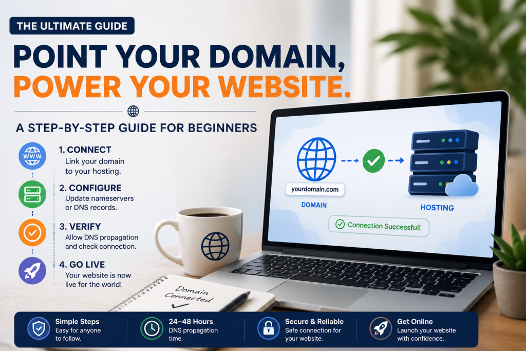 connect domain to hosting
