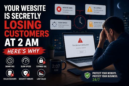 Your Website Is Secretly Losing Customers at 2 AM — Here’s Why