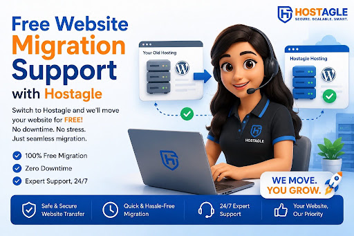 Free Website Migration Support with Hostagle